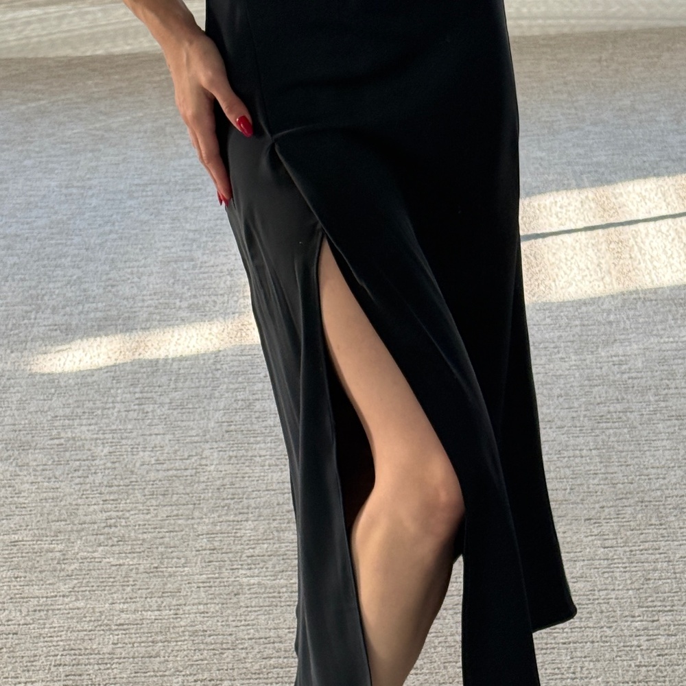 H&M satin skirt